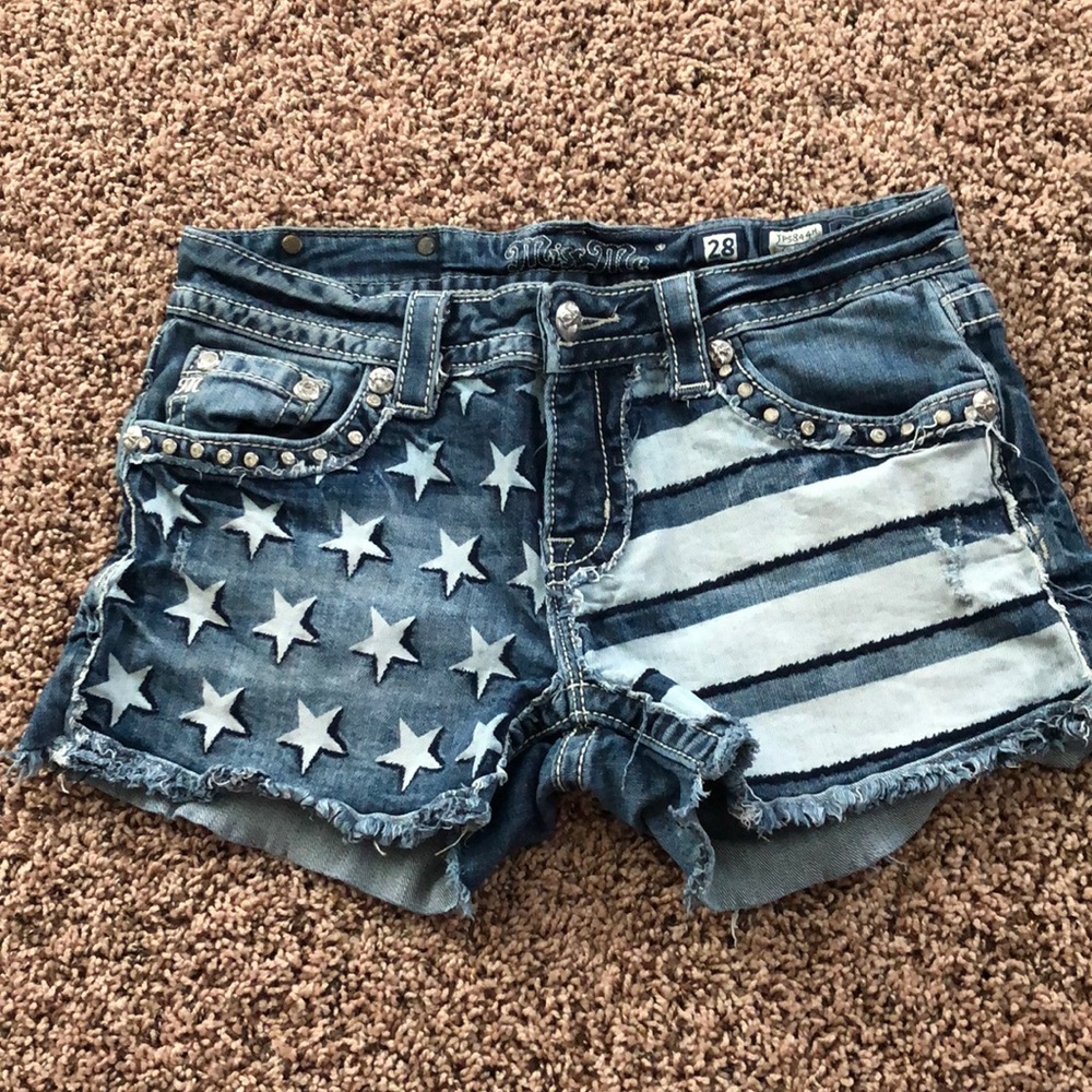 [Miss Me] Americana Shorts Size 28